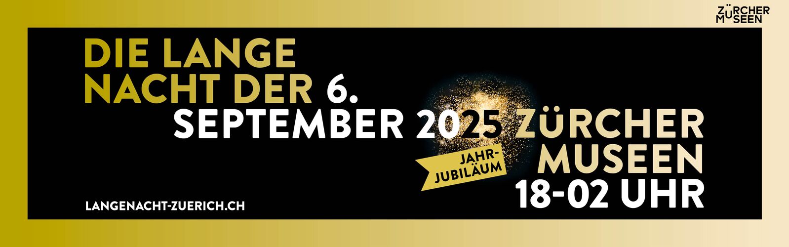 Lange Nacht der Zürcher Museen - 6. September 2025
